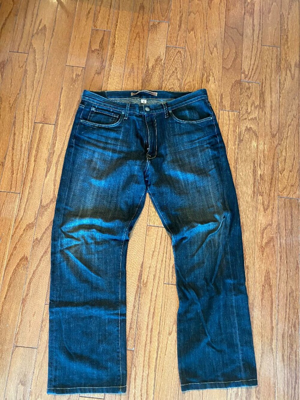 Agave Denim Men's Waterman Death Valley Relaxed Straight Jeans 7-509 Size 36x32